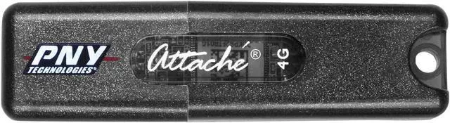 Alt view image 3 of 4 - PNY Attache 4GB Flash Drive (USB2.0 Portable) P-FD4GBHSP-FS