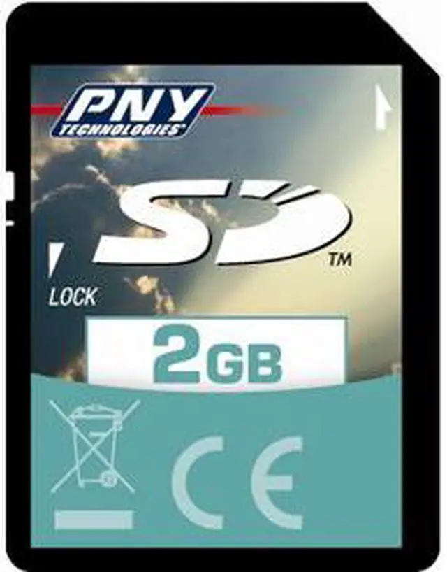 Main image of PNY Optima 6GB (2GB x 3) Secure Digital (SD) Flash Card 3-Pack Model P-SD2GBX3-MF