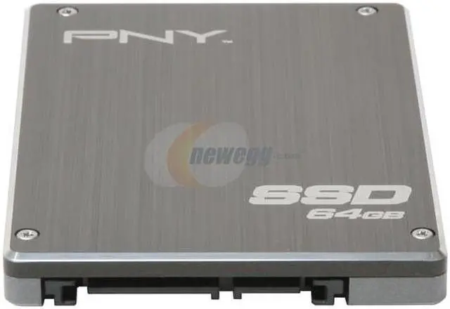 Alt view image 3 of 4 - PNY 2.5" 64GB SATA II MLC Internal Solid State Drive (SSD) P-SSD2S064GM-RB