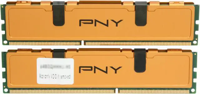 Alt view image 2 of 3 - PNY Optima 4GB (2 x 2GB) DDR3 1333 (PC3 10666) Desktop Memory Model MD4096KD3-1333