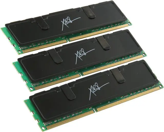 Main image of PNY XLR8 6GB (3 x 2GB) DDR3 1600 (PC3 12800) Desktop Memory Model MD6144KD3-1600-X9
