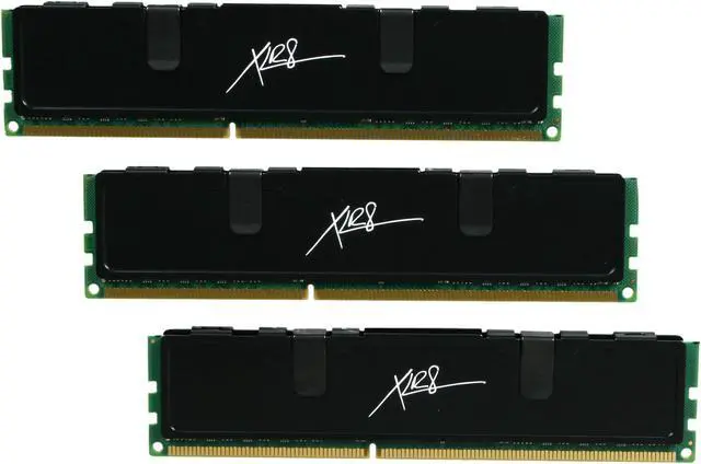 Main image of PNY XLR8 6GB (3 x 2GB) DDR3 1600 (PC3 12800) Desktop Memory Model MD6144KD3-1600-X8
