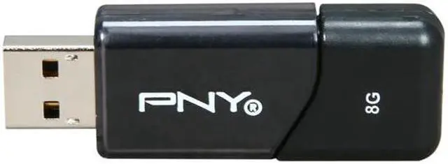 Alt view image 2 of 5 - PNY Attache 8GB USB 2.0 Flash Drive P-FD8GBATT-03-GE