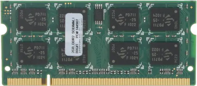 Main image of PNY Optima 2GB 200-Pin DDR2 SO-DIMM DDR2 800 (PC2 6400) Laptop Memory Model MN2048SD2-800