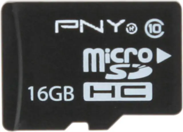 Main image of PNY 16GB microSDHC Flash Card for Tablet PCs Model P-SDU16G10TEFM1