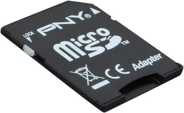 Alt view image 3 of 5 - PNY 16GB microSDHC Flash Card Model P-SDU16G10-GE