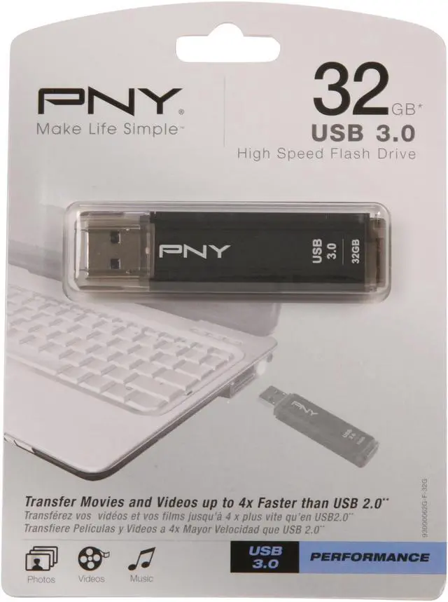 Alt view image 5 of 5 - PNY 32GB USB 3.0 Flash Drive P-FD32GUSB30-GE
