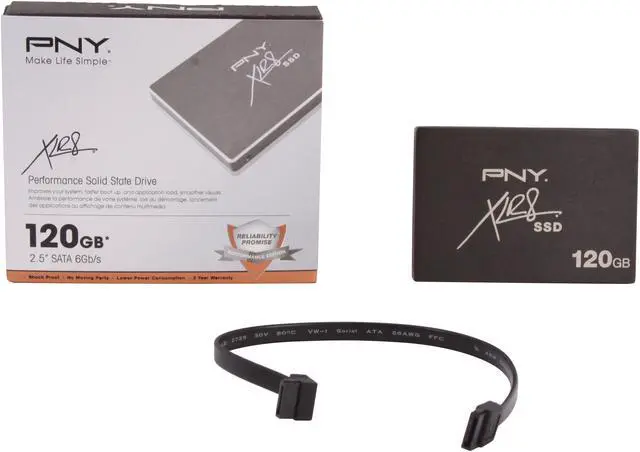Alt view image 5 of 6 - PNY XLR8 2.5" 120GB SATA III Internal Solid State Drive (SSD) SSD9SC120GMDF-RB