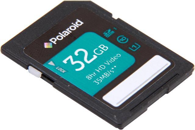 Alt view image 2 of 4 - PNY Polaroid 32GB Secure Digital High-Capacity (SDHC) Flash Card Model P-SDH32U1-30-GEPOL