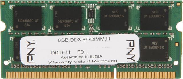 PNY Optima 8GB 204-Pin DDR3 SO-DIMM DDR3 1333 (PC3 10666) Laptop