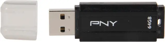 Alt view image 2 of 5 - PNY 64GB Classic Attache USB 2.0 Flash Drive P-FD64GCLCAP-GES3