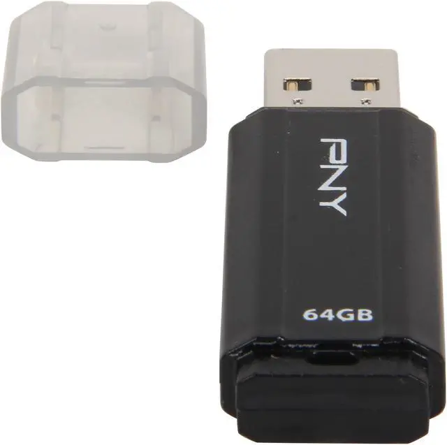 Alt view image 4 of 5 - PNY 64GB Classic Attache USB 2.0 Flash Drive P-FD64GCLCAP-GES3