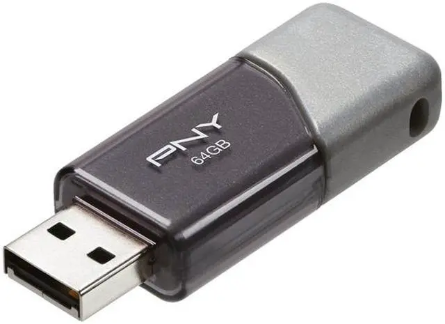 Alt view image 2 of 4 - PNY 64GB Turbo USB 3.0 Flash Drive (P-FD64GTBOP-GE)