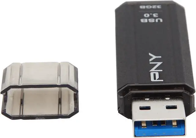 Alt view image 4 of 5 - PNY 32GB USB 3.0 Flash Drive FD32GMTL30-EX - OEM