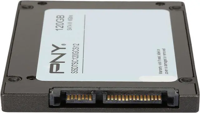 Alt view image 4 of 5 - PNY CS1211 2.5" 120GB SATA III MLC Internal Solid State Drive (SSD) SSD7CS1211-120-RB
