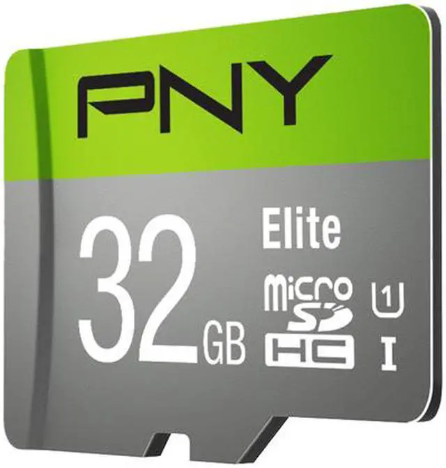 Alt view image 2 of 4 - PNY 32GB Elite microSDHC UHS-I/U1 Class 10 Memory Card with Adapter, Speed Up to 85MB/s (P-SDU32U185EL-GE)