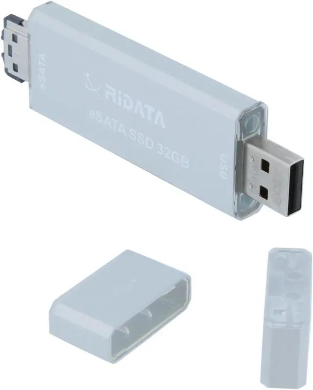 Main image of RiDATA 32GB USB 2.0 & eSATA MLC External Solid State Drive (SSD) RDESSD32G-R-BX