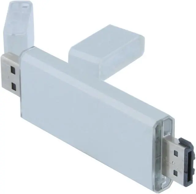 Alt view image 5 of 9 - RiDATA 32GB USB 2.0 & eSATA MLC External Solid State Drive (SSD) RDESSD32G-R-BX