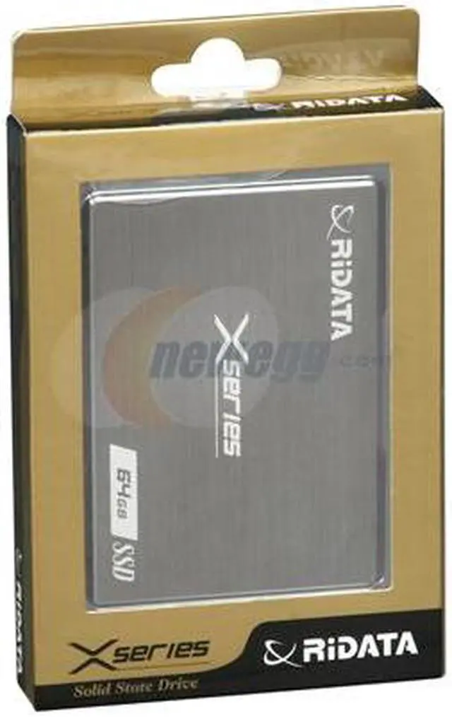 Main image of RiDATA X Series 2.5" 64GB SATA II MLC Internal Solid State Drive (SSD) NSSD-X25-64-C07MPN