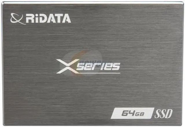 Alt view image 3 of 6 - RiDATA X Series 2.5" 64GB SATA II MLC Internal Solid State Drive (SSD) NSSD-X25-64-C07MPN