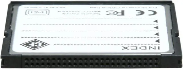 Alt view image 3 of 5 - RiDATA Lightning Series 64GB Compact Flash (CF) 555X Flash Card Model RDCF64G-555X-LIG