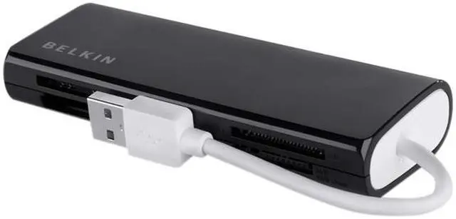 Alt view image 2 of 5 - Belkin USB 2.0 Flash Card Reader