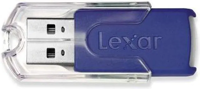 Main image of Lexar JumpDrive FireFly (Blue) 1GB Flash Drive (USB2.0 Portable) JDFF1GB-431