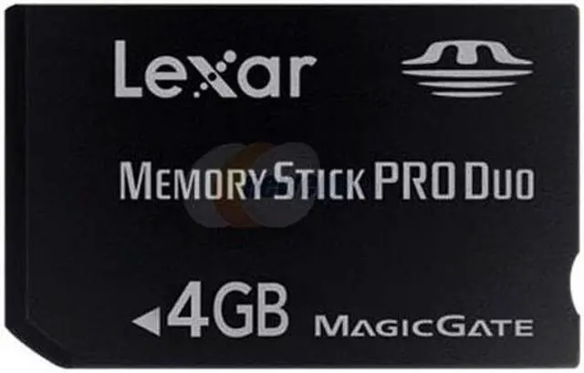 Main image of Lexar Gaming 4GB Memory Stick Pro Duo (MS Pro Duo) Flash Card Model MSDP4GB-40-658