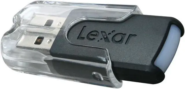 Main image of Lexar JumpDrive FireFly 2GB USB 2.0 Flash Drive LJDFF2GBASBNA