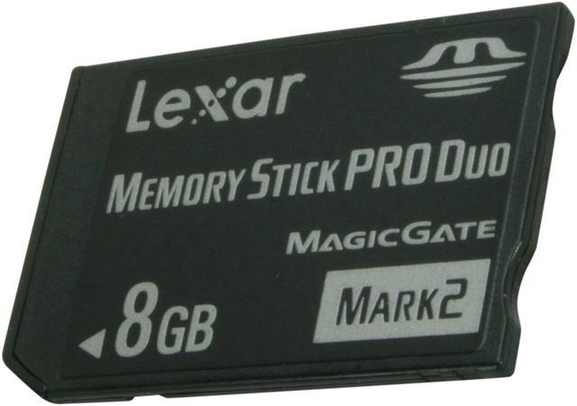 Lexar Platinum II 8GB Memory Stick Pro Duo (MS Pro Duo) Flash Card