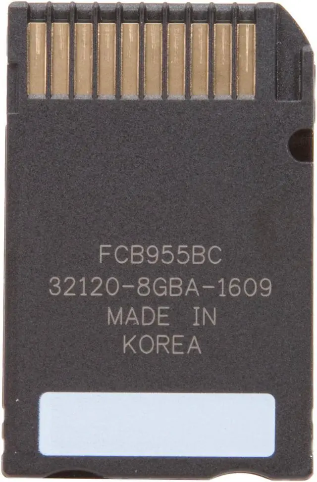 Alt view image 2 of 3 - Lexar 8GB Memory Stick Pro Duo (MS Pro Duo) Full-HD Video Memory Card Model LMSPD8GBFSBNAHD