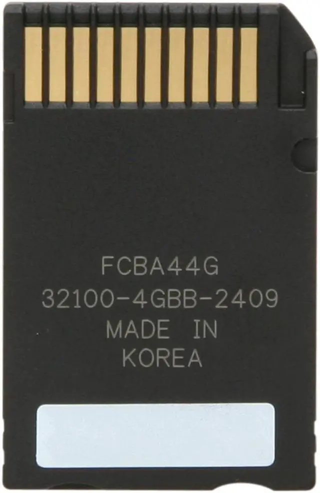 Alt view image 3 of 4 - Lexar 4GB Memory Stick Pro Duo (MS Pro Duo) Full-HD Video Memory Card Model LMSPD4GBFSBNAHD