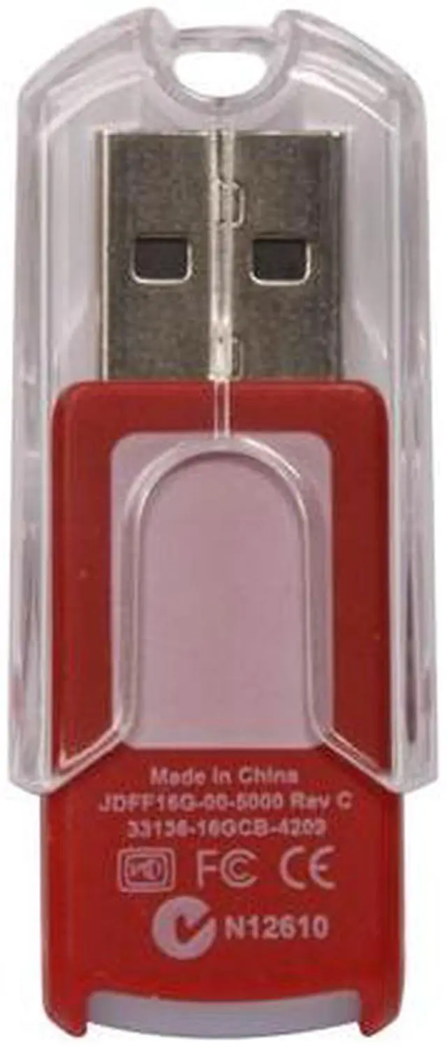 Alt view image 3 of 4 - Lexar JumpDrive FireFly 16GB USB 2.0 Flash Drive LJDFF16GASBNA