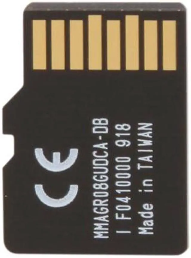 Alt view image 2 of 3 - Lexar 8GB microSDHC Flash Card Model LSDMI8GBASBNA