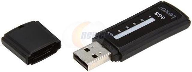 Lexar JumpDrive Secure II Plus 8GB USB 2.0 Flash Drive