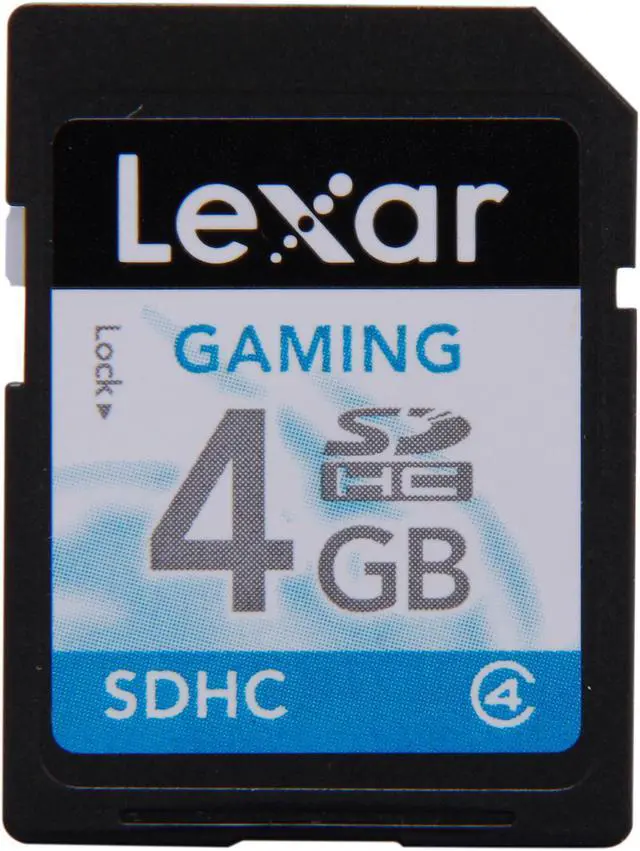 Main image of Lexar Gaming 4GB Secure Digital High-Capacity (SDHC) Flash Card Model LSD4GBGSBNA