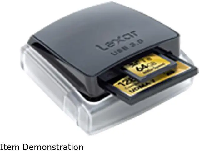 Main image of Lexar LRW307URBNA USB 3.0 Support UDMA 7/ SDXC/ SD UHS-I Professional Dual-Slot Reader