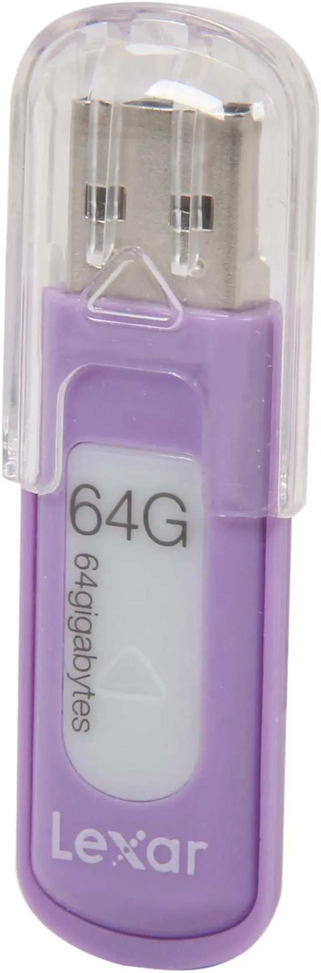 Main image of Lexar JumpDrive V10 64GB USB 2.0 Flash Drive LJDV10-64GASBNA
