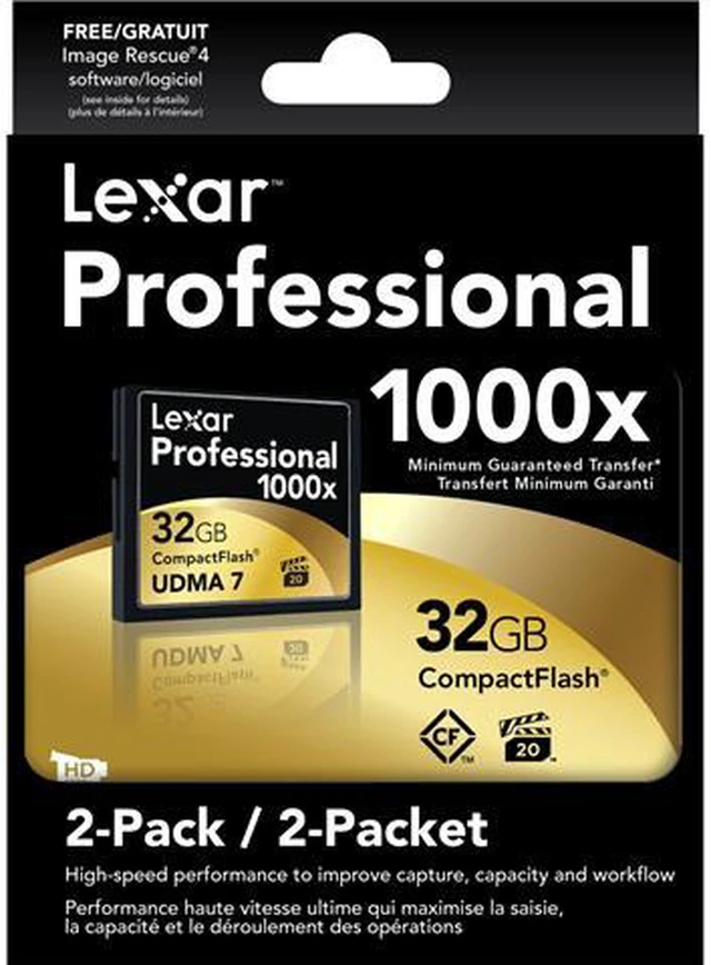 Lexmarkflash Card Lexar Professional 32GB Compact Flash (CF) Flash Card - Newegg.com