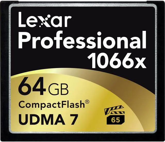 Main image of Lexar Professional 64 GB CompactFlash (CF) Card
