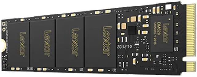 Alt view image 2 of 3 - Lexar NM620 M.2 2280 512GB PCIe Gen3x4 NVMe 3D TLC Internal Solid State Drive (SSD) LNM620X512G-RNNNG