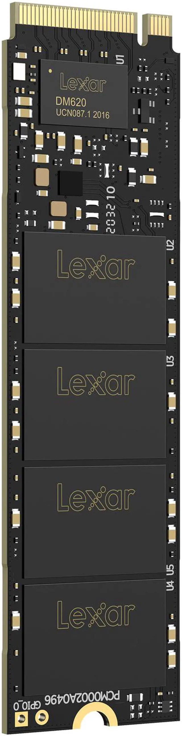 Alt view image 12 of 15 - Lexar NM620 M.2 2280 512GB PCIe Gen3x4 NVMe 3D TLC Internal Solid State Drive (SSD) LNM620X512G-RNNNU