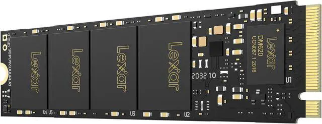 Alt view image 3 of 15 - Lexar NM620 M.2 2280 512GB PCIe Gen3x4 NVMe 3D TLC Internal Solid State Drive (SSD) LNM620X512G-RNNNU