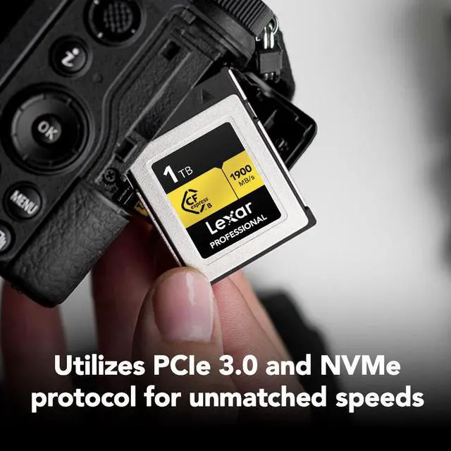 Alt view image 3 of 4 - Lexar, Professional CFexpress Card, 1TB, Type B, Diamond Series