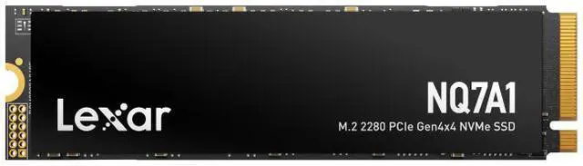 Main image of Lexar NQ7A1 M.2 2280 2TB PCI-Express 4.0 x4 3D NAND Internal Solid State Drive (SSD) LNQ7A1X002T-HNNNU - OEM