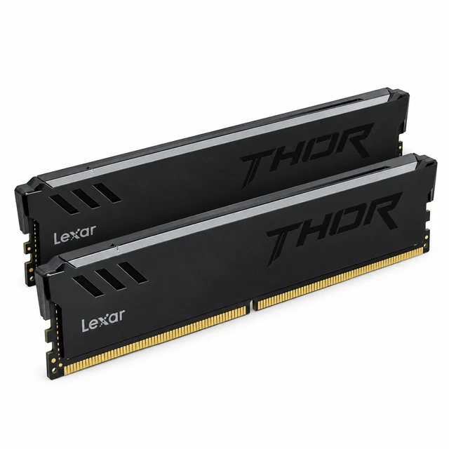 Main image of Lexar THOR 2nd Gen DDR5 6000 CL38, Black, Dual-pack (2x8GB)