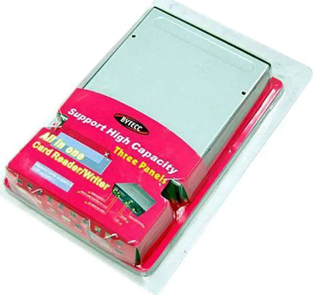 Alt view image 6 of 7 - BYTECC U2CR-318/ Hub USB 2.0 3.5" Bay, CompactFlash/ Extreme CF/ Extreme III CF/ Ultra II CF/ HS CF/ XS CF/ CF Pro/ CF Txtra Pro/ CF Pro II. All-in-1 Card Reader