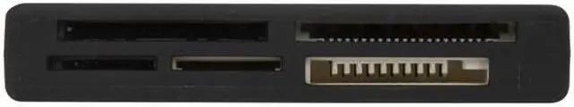 Alt view image 5 of 9 - BYTECC U2CR-510 USB 2.0 6-slots All-IN-1 Palm-sized Card Reader, White/Black Support SDHC, T-Flash, no adaptor needed