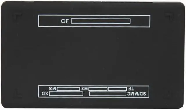 Alt view image 6 of 9 - BYTECC U2CR-510 USB 2.0 6-slots All-IN-1 Palm-sized Card Reader, White/Black Support SDHC, T-Flash, no adaptor needed