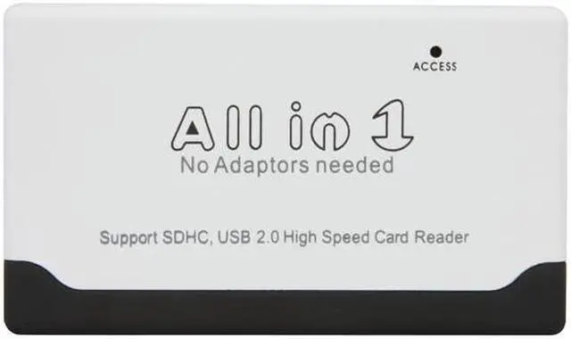 Alt view image 7 of 9 - BYTECC U2CR-510 USB 2.0 6-slots All-IN-1 Palm-sized Card Reader, White/Black Support SDHC, T-Flash, no adaptor needed